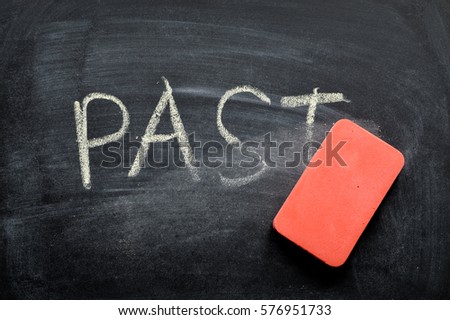 Image, Stock Photo Reminder of past deletion methods