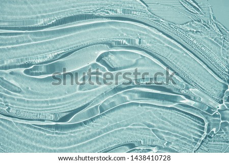 Liquid gel cosmetic smudge blue Stock foto © 
