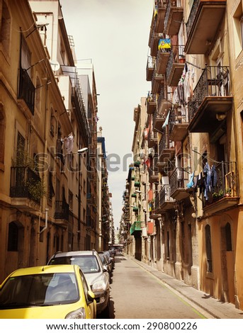 FREE IMAGE: Cars Parked Side By Side On The Street | Libreshot Public ...