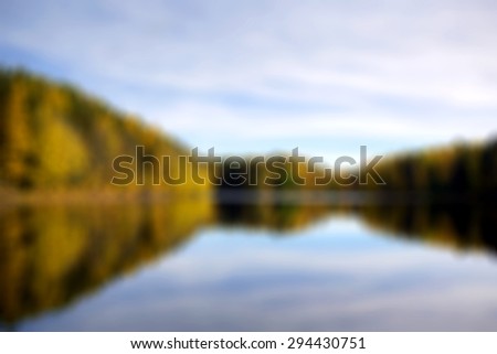 Blurred landscape scenery from Finland for using like text backgrounds, website backgrounds or anything else. Image has applied a field blur.