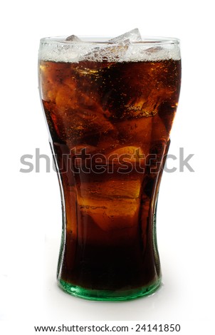 Similar – Image, Stock Photo Glass of cold soda with metal eco friendly straw on table