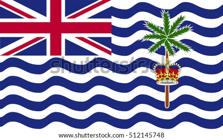 Flag of British indian ocean territory