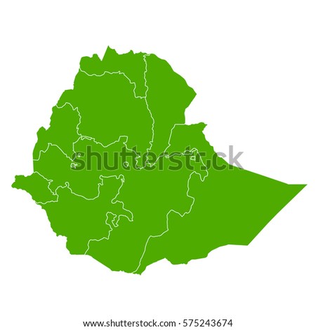 ethiopia green map