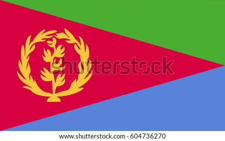 Eritrea Flag Vector