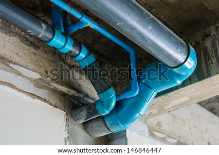 Toilet waste pipe, drainpipe