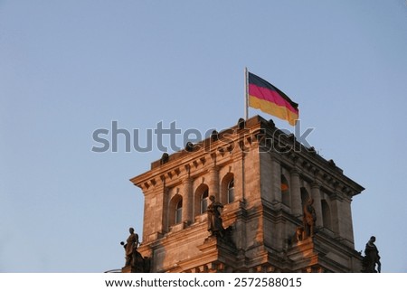 Similar – Image, Stock Photo The Reichstag at dusk, Berlin, Germany.