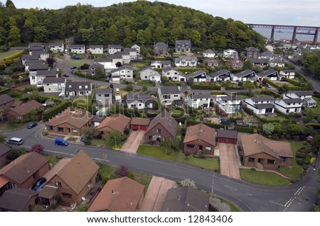 Middle class residential neighbourhood