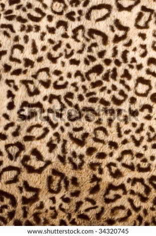 Leopard skin pattern - sensual silky soft blanket or clothing material with animal design