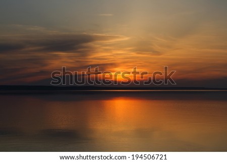 island on a river, sunset on a river, sun over island on a lake, Sunset over water,  evening on a river, small island on a river