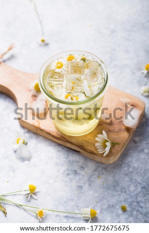 Similar – Image, Stock Photo Ice cube with daisies