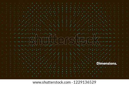 Abstract background design with dark dimension concept. plus symbols forming a circle. creative vector illustration.