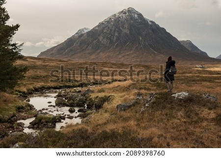 Similar – Image, Stock Photo GLENCOE 2 Nature Landscape