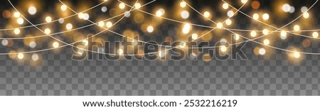 Similar – Image, Stock Photo light chain Illuminate
