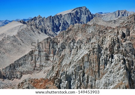 Mount Whitney, Sierra Nevada Mountains, California, USA