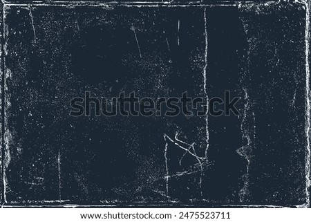 Black and white grunge. Distress overlay texture. Abstract surface dust and rough dirty wall background concept. Worn, torn, weathered effect. Vector illustration, EPS 10.