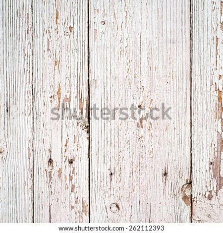 white wood texture background. old wood planks painted with white color
