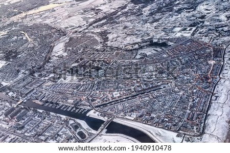 Similar – Image, Stock Photo Winter from above