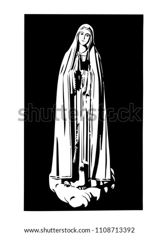 Virgin Mary Drawings | Free download on ClipArtMag