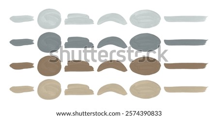 Similar – Image, Stock Photo Khaki brown template in form of sandy seaside shore dune. Pastel ocher color solid gesso emboss design. Closeup view with ecru cream space for text