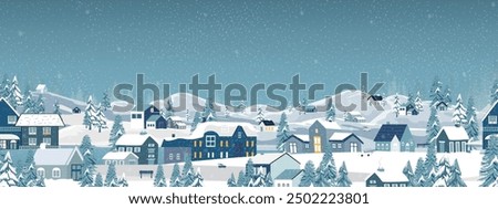 Similar – Image, Stock Photo winter wonderland