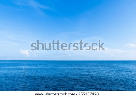 Similar – Image, Stock Photo Cloudy sky over calm lake and mountains