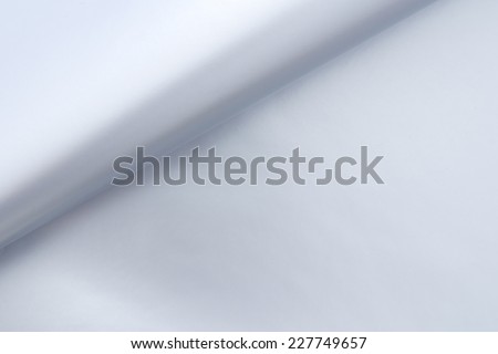 close up of an aluminum foil  with text space