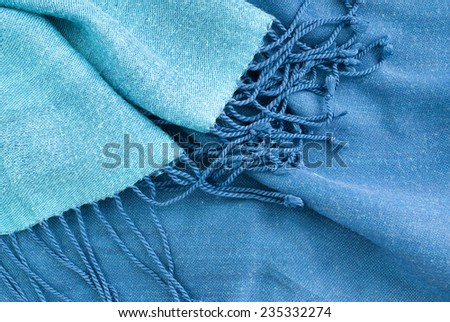 blue cashmere texture