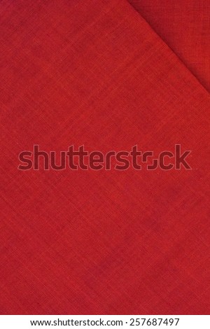red silk textile with golden lines