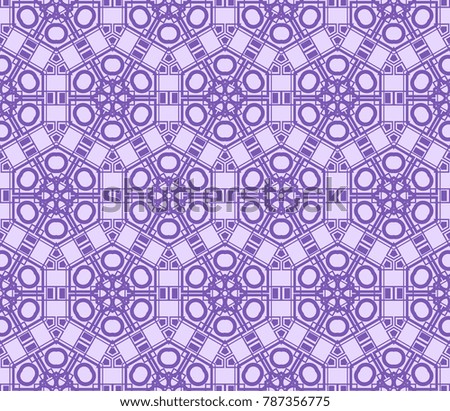 Simple modern seamless geometric pattern. For digital paper, textile print, page fill. Vector illustration