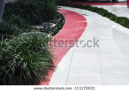 walkway  garden  decor