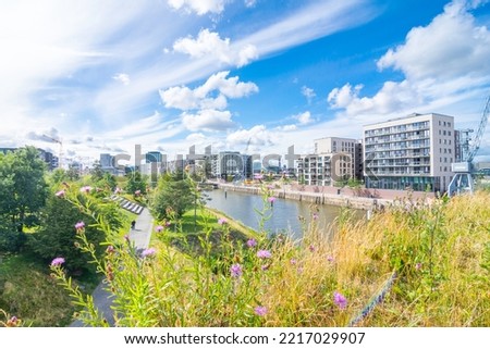 Similar – Image, Stock Photo Cranes over Hamburg | UT Hamburg