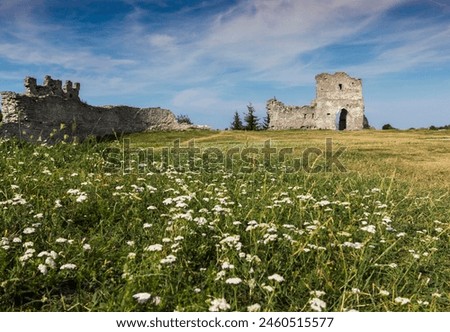 Similar – Foto Bild Burgruine auf einer Bergkuppe