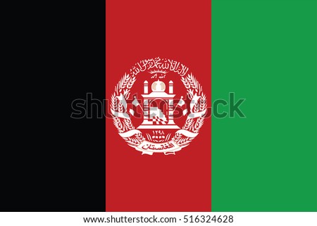 Vector Afghanistan flag, Afghanistan flag illustration, Afghanistan flag picture, Afghanistan flag image