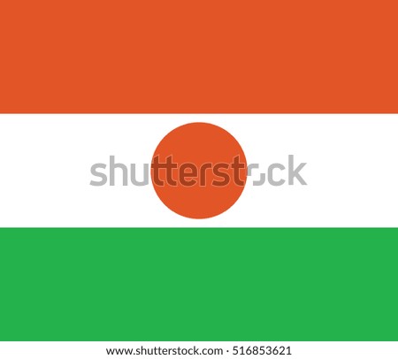 Vector flag Niger, flag Niger illustration, flag Niger picture, flag Niger image, 