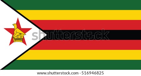 Vector Zimbabwe flag, Zimbabwe flag illustration, Zimbabwe flag picture, Zimbabwe flag image