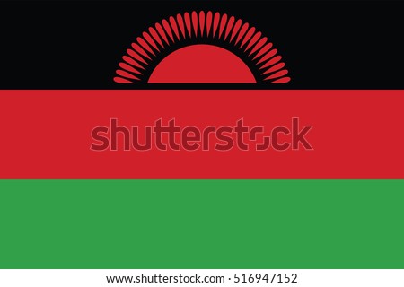 Vector Malawi flag, Malawi flag illustration, Malawi flag picture, Malawi flag image