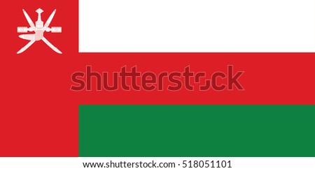 Vector Oman flag, Oman flag illustration, Oman flag picture, Oman flag image,