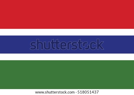 Vector Gambia flag, Gambia flag illustration, Gambia flag picture, Gambia flag image,