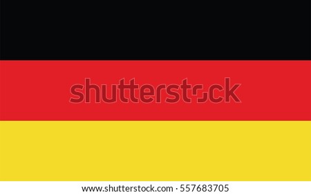 Germany Flag vector. national official colors.