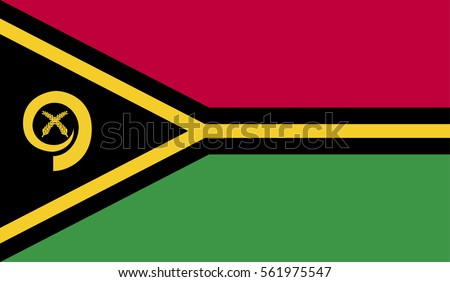 Vector Vanuatu flag