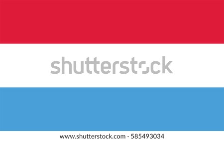 Vector Flag of Luxembourg page symbol for your web site design Luxembourg flag logo, app, UI. Luxembourg flag Vector illustration, EPS10.