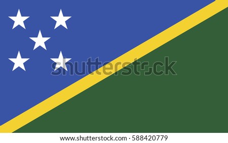 Solomon Islands flag page symbol for your web site design Solomon Islands flag logo, app, UI. Solomon Islands flag Vector illustration, EPS10.