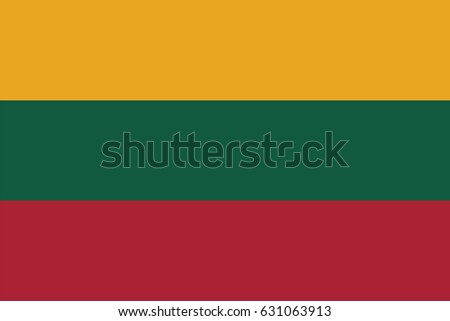 Vector Lithuania flag, Lithuania flag illustration, Lithuania flag picture, Lithuania flag image