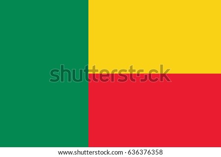 Vector Benin flag, Benin flag illustration, Benin flag picture, Benin flag image