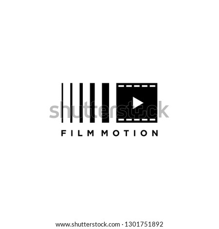 Film motion logo template