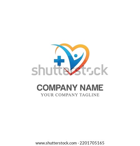 Human Heart Logo Template Its Logo Is Very Nice Use in your work