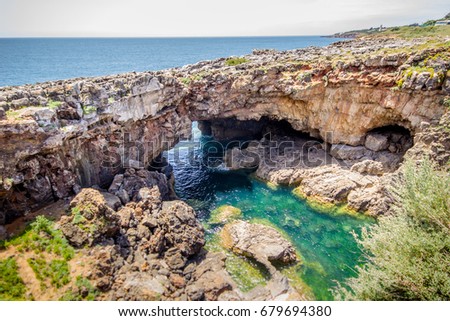 Similar – Image, Stock Photo Boca do Inferno, Portugal