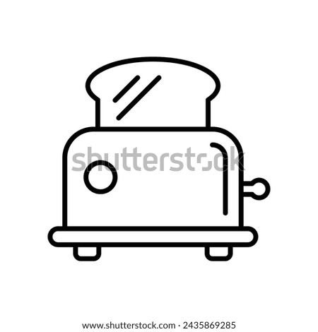 Toaster Icon Vector Design Illustration