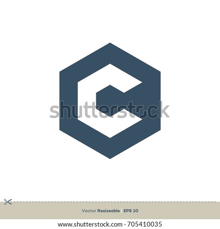 C Letter Logo Template Illustration Design. Vector EPS 10.