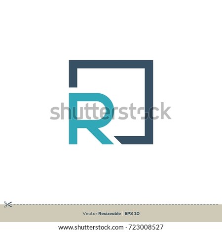 R letter vector logo template Illustration Design. Vector EPS 10.